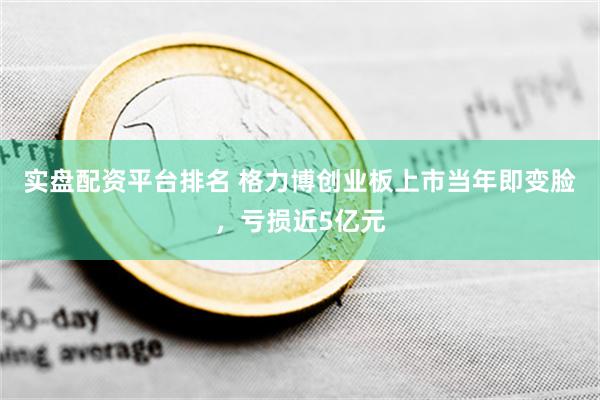 实盘配资平台排名 格力博创业板上市当年即变脸，亏损近5亿元