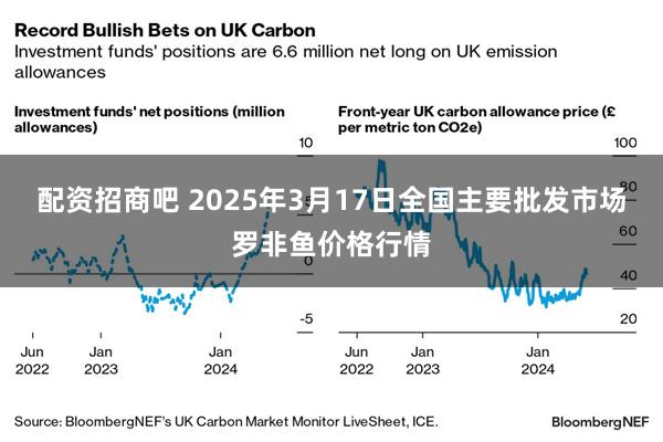 配资招商吧 2025年3月17日全国主要批发市场罗非鱼价格行情